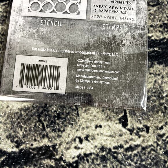 TIM HOLTZ Note Worthy STAMPS STENCIL Set - Picture 7 of 9